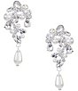 Cezanne Paisley Pearl Drop Earrings - Image 1