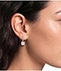 Cezanne Pave Cushion CZ Crystal Drop Earrings - Image 6