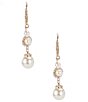 Cezanne Pearl Dainty Linear Earrings,All Products : American Fashion Style Bags On Sale