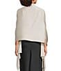 Cezanne Pleated Flutter Evening Wrap - Image 2