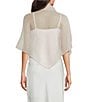 Cezanne Pleated Stone Evening Wrap - Image 2