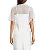 Cezanne Pleated Stone Evening Wrap - Image 5