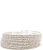 Cezanne Rhinestone Coil Bracelet - Image 2