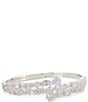 Cezanne Rhinestone Layered Cuff Bracelet - Image 2