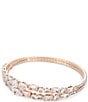 Cezanne Rhinestone Layered Cuff Bracelet - Image 1