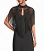 Cezanne Sequin Fringe Cape - Image 1