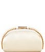 Cezanne Stone Pearl Embellished Frame Minaudiere Bag - Image 1