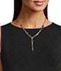 Cezanne Teardrops Y-Necklace - Image 2