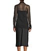 Cezanne Textured Scarf Wrap, Color:Black - Image 2