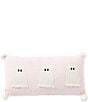 C&F Home Cute Roped Ghosts Halloween Lumbar Accent Pillow - Image 1