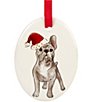 C&F Home French Bulldog Ceramic Ornament - Image 1
