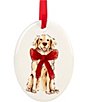 C&F Home Golden Retriever Dog Ceramic Ornament - Image 1