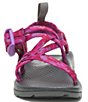 Color:Sweeping Fuchsia - Image 5 - Girls' ZX/1 EcoTread Sandals (Toddler)