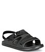 Color:Black - Image 1 - Kids' Chillos Sport Sandals (Youth)