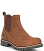 Color:Chestnut Brown - Image 1 - Men's Fields Waterproof Cold Weather Lug Sole Chelsea Boots