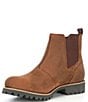 Color:Chestnut Brown - Image 4 - Men's Fields Waterproof Cold Weather Lug Sole Chelsea Boots