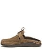 Color:Teak - Image 3 - Men's Paonia Waterproof Suede Clogs