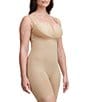 Color:Nude - Image 3 - Basic Shaping Open Bust Bodysuit