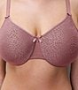 Chantelle C Magnifique Seamless Unlined Minimizer Bra, Color:Rose De Bois - Image 3