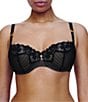 Chantelle Cabernet Sauvage Lace Unlined Demi Bra,All Products : American Fashion Style Bags On Sale