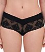 Color:Black - Image 3 - Champs Elysees Lace Hipster Panty