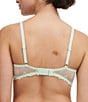Color:Green Lily Multico - Image 2 - Champs Elysees Unlined Lace Demi Bra