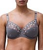 Chantelle Full Coverage Unlined Embroidered Mesh Bra - Image 1