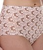 Color:Graphicool - Image 3 - Graphic Print Soft Stretch High Waisted Brief Panty