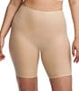 Color:Ultra Nude - Image 1 - High Waisted Mid-Thigh Shaping Shorts