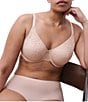 Chantelle Magique Unlined Seamless Minimizer Bra, Color:Rose - Image 5
