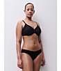 Chantelle Magique Unlined Seamless Minimizer Bra, Color:Black - Image 8