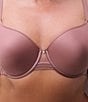 Chantelle C Jolie Memory Foam Convertible Leotard Back T-shirt Bra, Color:Rose De Bois - Image 4