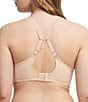 Chantelle C Jolie Memory Foam Convertible Leotard Back T-shirt Bra, Color:Rose - Image 3