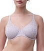 Chantelle Norah Floral Stretch Lace Full Coverage T-Shirt Seamless Bra, Color:Limestone - Image 1