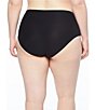 Color:Black - Image 2 - Plus Size Stretch Seamless Brief Panty