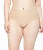Color:Nude - Image 1 - Plus Size Stretch Seamless Brief Panty