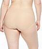Color:Nude - Image 2 - Plus Size Stretch Seamless Brief Panty