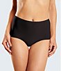 Color:Black - Image 2 - Seamless Soft Stretch High Waist Rise Brief Panty 3-Pack