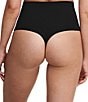 Color:Black - Image 2 - Smooth Comfort High Waisted Sculpting Thong