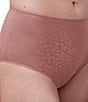 Chantelle Soft Stretch High Rise Leopard Print Seamless Brief Panty, Color:Pink Leopard Shimmer - Image 3