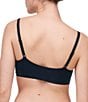 Color:Black - Image 4 - Soft Stretch Scoop Wire Free Adjustable Bralette