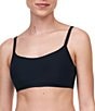 Color:Black - Image 5 - Soft Stretch Scoop Wire Free Adjustable Bralette