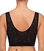 Color:Black - Image 2 - SoftStretch Padded Lace Bralette