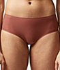 Color:Amber - Image 1 - Soft Stretch Seamless Hipster Panty