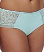 Chantelle The C Jolie Lace Hipster, Color:Peppermint - Image 3