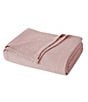 Color:Blush - Image 2 - Deluxe Woven Bed Blanket