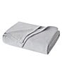 Color:Grey - Image 2 - Deluxe Woven Bed Blanket