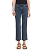 Charlie B. Stretch Denim Mid Rise Wide-Leg Jeans,Specials : American Fashion Style Bags On Sale