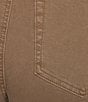 Charlie B. Stretch Twill Patch Pocket Wide Leg Cropped Pants, Color:Truffle - Image 4