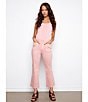 Charlie B. Twill Wide Leg Cropped Bow Pants - Image 5